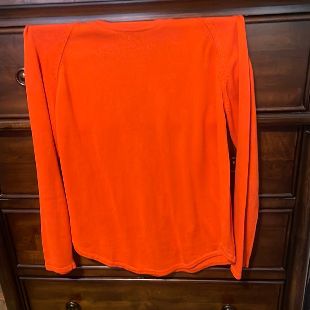 Womens Orange Sweater